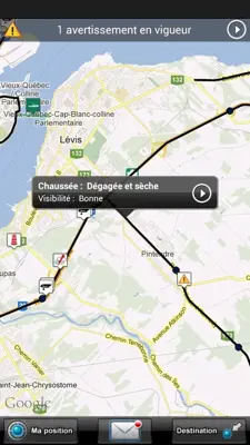 Québec 511 android App screenshot 3